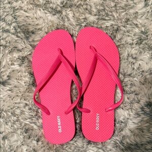Old Navy Vibrant Pink Sandals